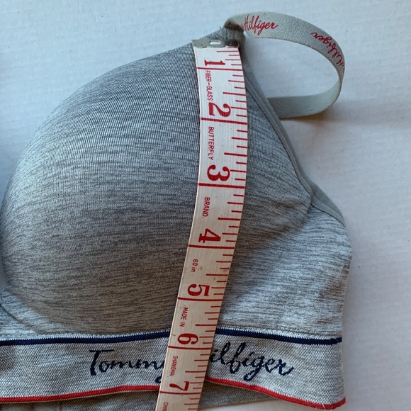 NWOT Tommy Hilfiger Push Up Bra in Grey- Size S - Picture 8 of 8